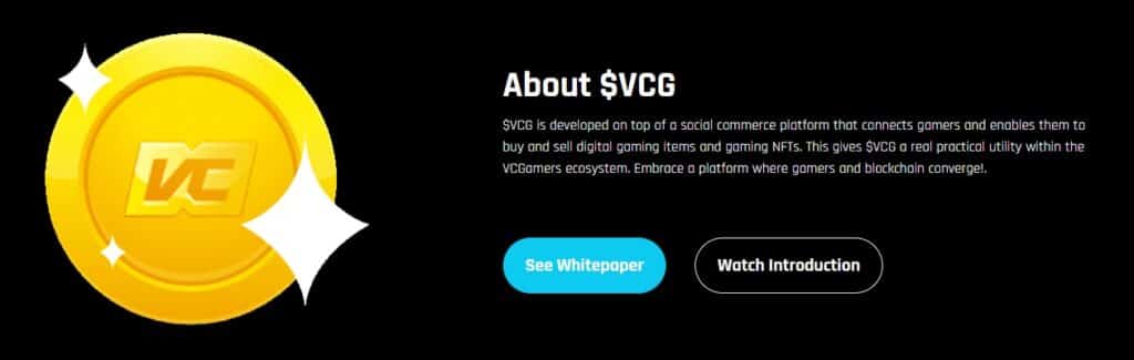 什么是 $vcg 代币 vcgamers