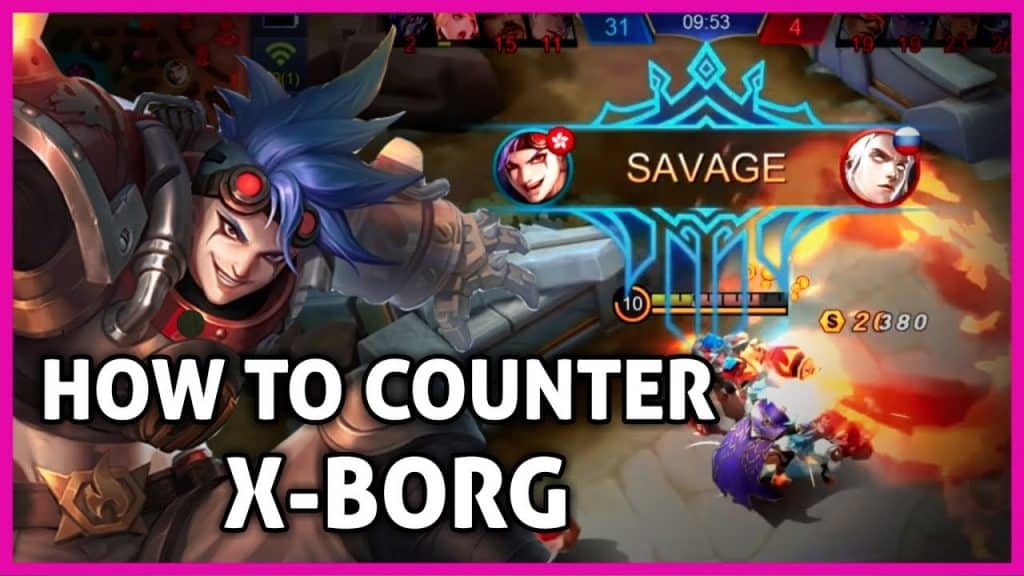 counter x.borg with these 6 heroes