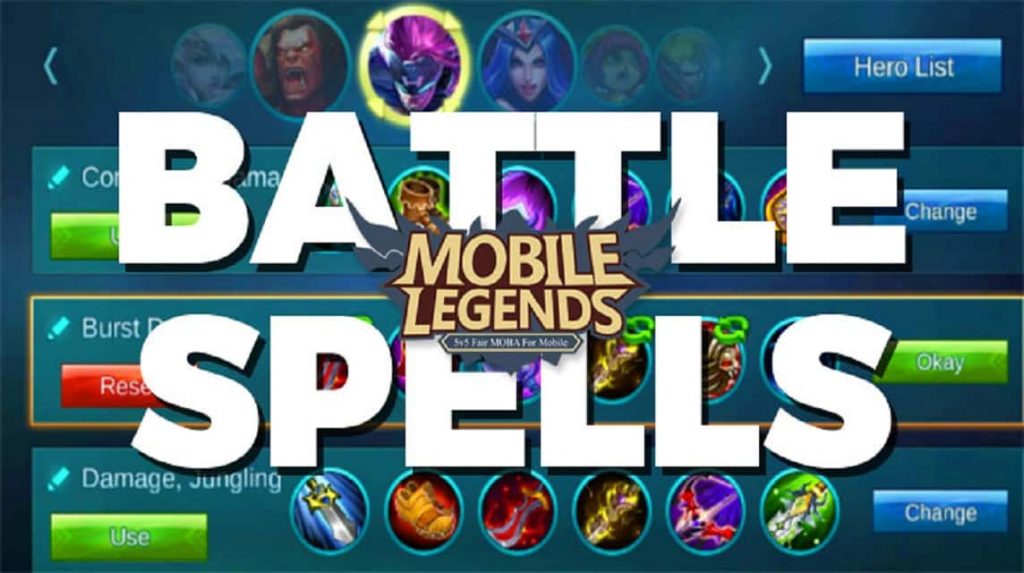 Mobile Legends Battle Spells