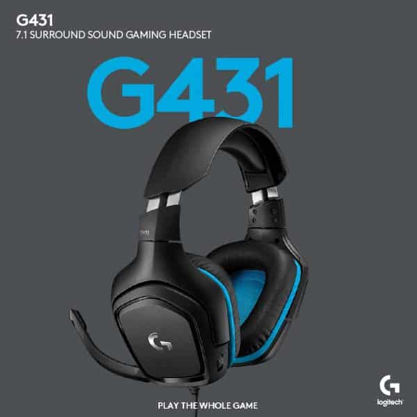 g431 logitech g gaming headset
