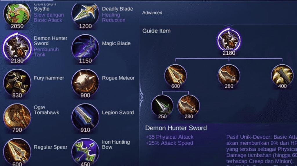 Demon Hunter Sword