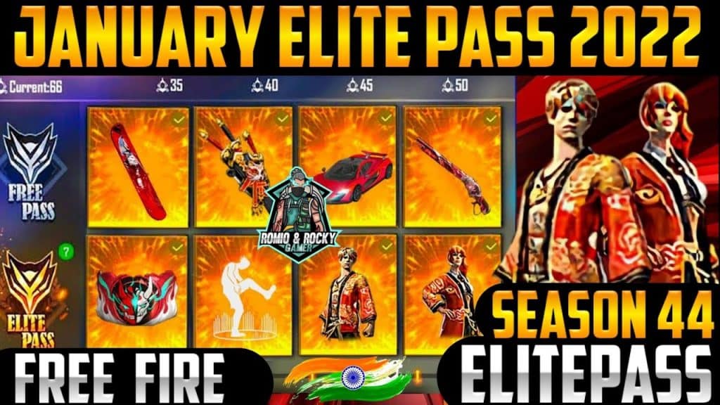 Elite Pass Free Fire 2022