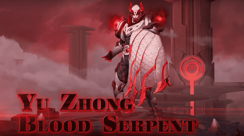 モバイル レジェンド コレクター スキン Yu Zhong – 血の蛇