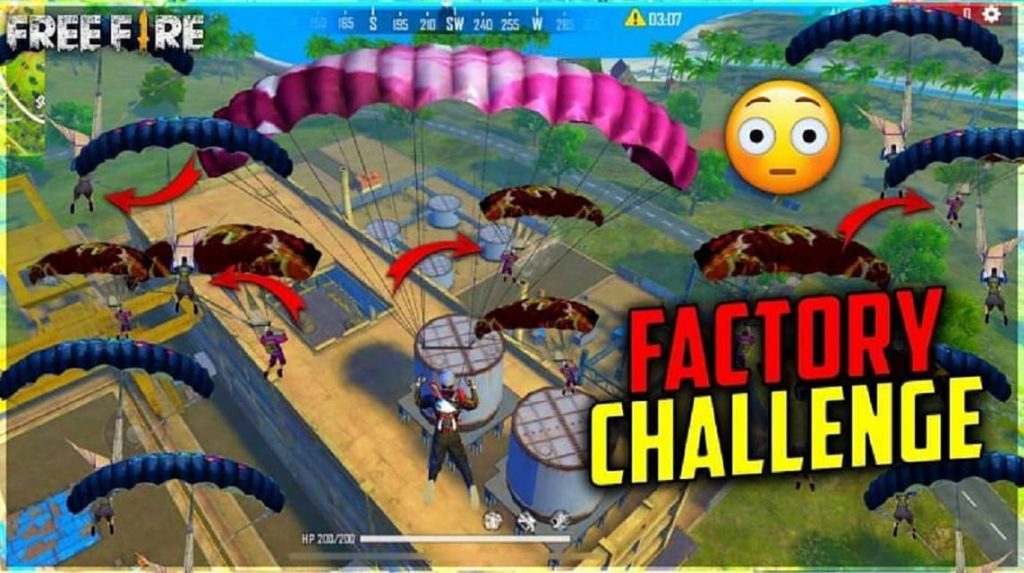 Free Fire factory challenges