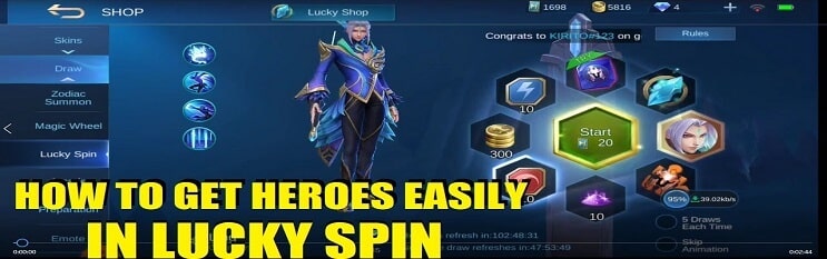 event lucky spin