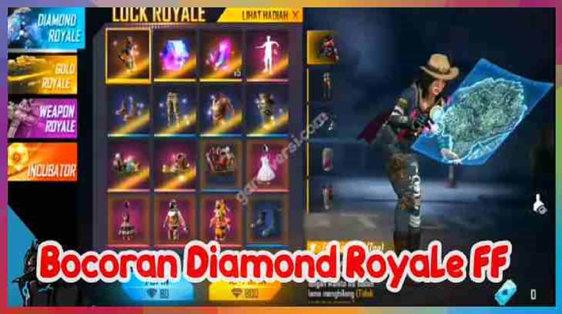 Bundel Diamond Royale Free Fire 2021