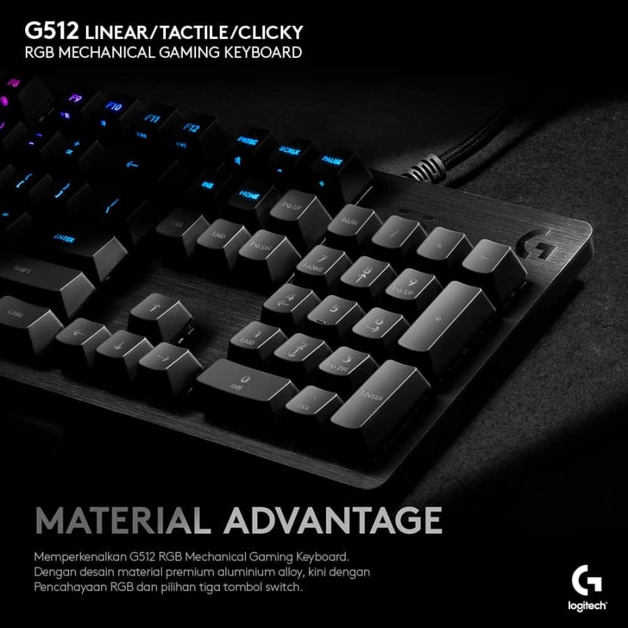 g512 rgb mechanical gaming keyboard