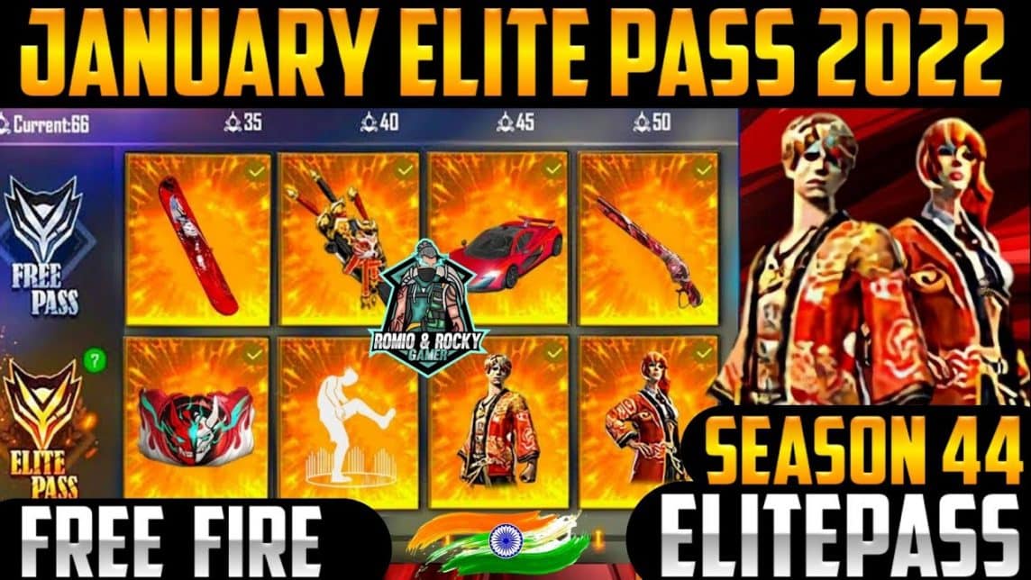 Elite Pass Season 44 Free Fire