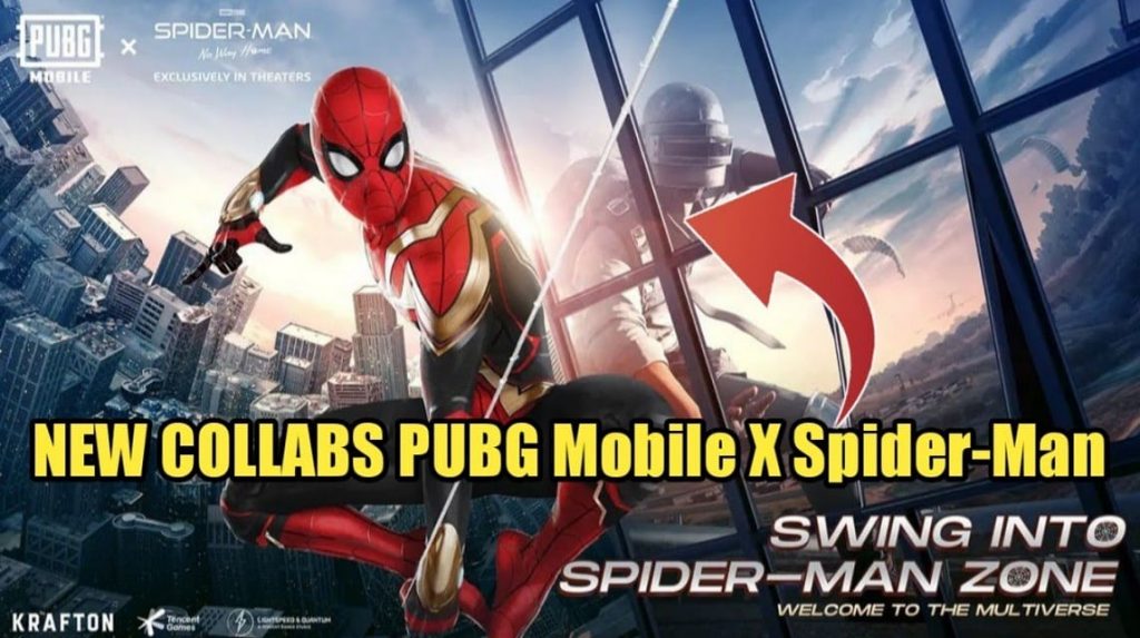 Kolaborasi PUBG Mobile X Spiderman