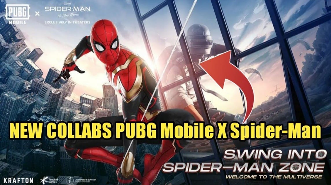 Daftar Kolaborasi PUBG Mobile X Spiderman