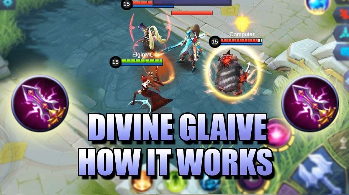 Gameplay Karina Mobile Legends Divine Glaives