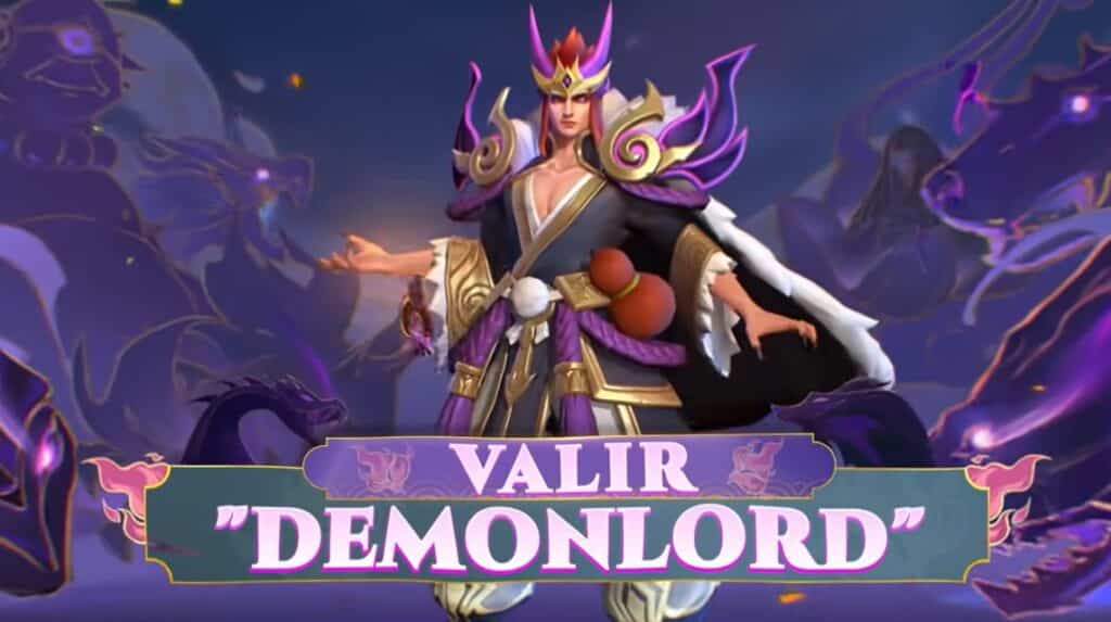 Skin Collector Mobile Legends  Valir Demon Lord