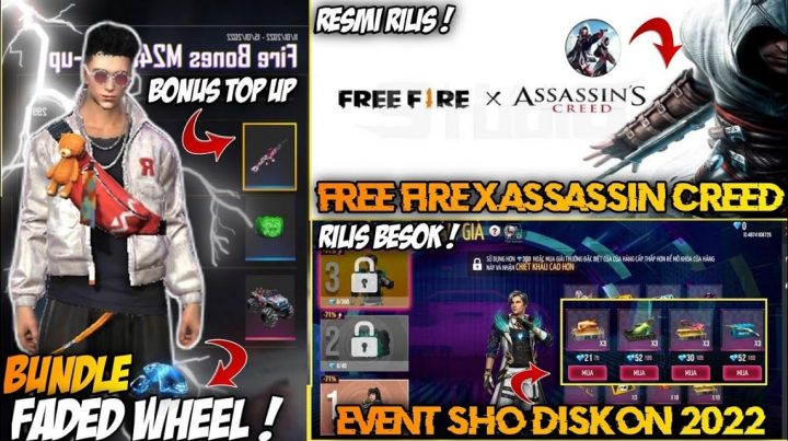 Bocoran Kolaborasi Free Fire X Assassin’s Creed: Tanggal Rilis Dan Hadiah