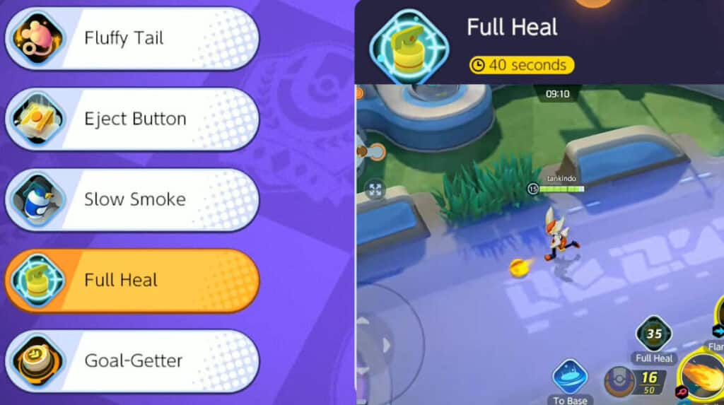 battle item pokemon unite full heal 1