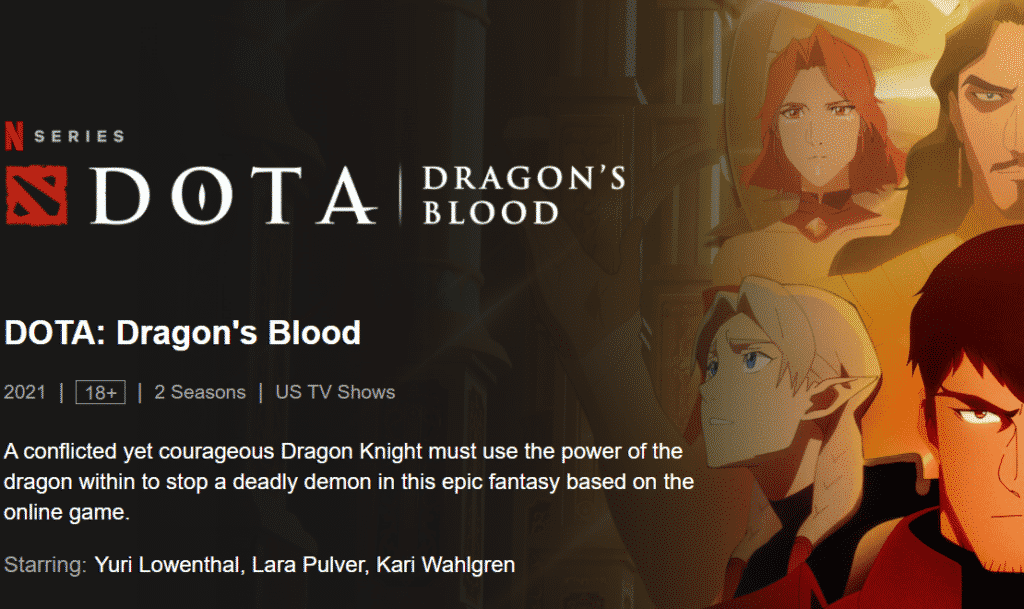 DOTA 2 Dragon's Blood Season 2