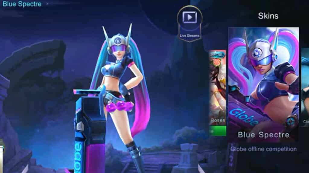 front view of layla's most expensive skin
